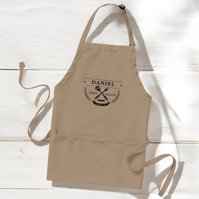 Rustic Grillmaster Father's Day Dad Standard Apron (Creator Uploaded)