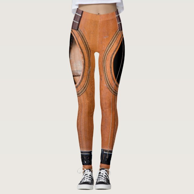 Rustic guitar leggings (Front)