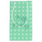 Rustic Happy Birthday Template Polka Dots Mint