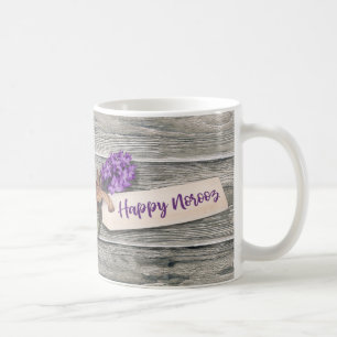 Rustic Happy Norooz Hyacinth - Mug