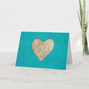Rustic Heart Card