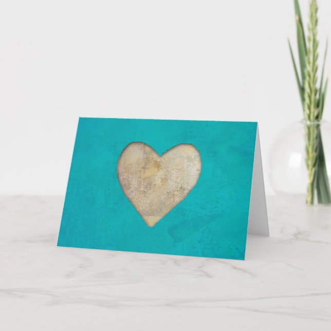 Rustic Heart Card (Front)