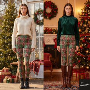 Rustic Heritage Plaid Leggings