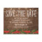 Rustic Holiday Christmas Party Save the Date