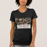 Rustic Holiday Love and Joy Pine Cone T-Shirt<br><div class="desc">Festive,  rustic pine cones accentuate this classic,  elegant design wishing holiday Love and Joy.</div>