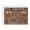 Rustic Home Sweet Home Housewarming Lights Invite
