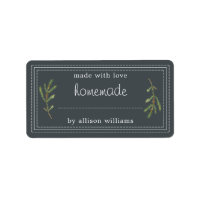 Rustic Homemade Baked Goods Jam Canning Black