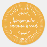 Rustic Homemade Banana Bread Mellow Yellow