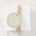 Rustic Homemade Simple Antique White Write On Favour Tags<br><div class="desc">Rustic, modern and simple blank favour tags you can write on, with an antique white background and a subtle off-black border. Simply add your written text, name or product name to the label. Exclusively designed for you by Happy Dolphin Studio. If you need any help or matching products, please contact...</div>