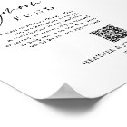 Rustic Honeymoon Fund QR Wishing Well Sign