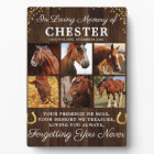 Rustic Horse Remembrance Photo Collage