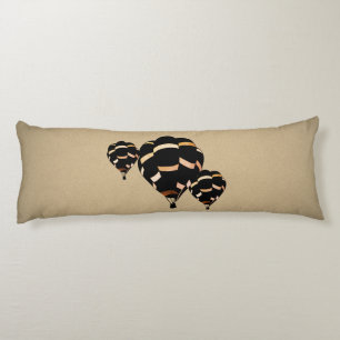 Rustic Hot Air Balloons Body Cushion