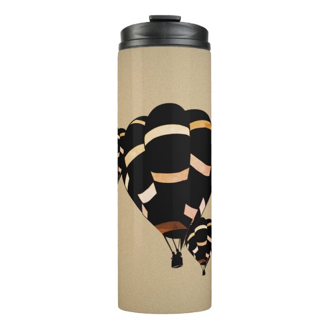 Rustic Hot Air Balloons Thermal Tumbler (Front)