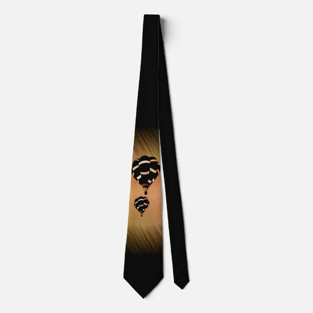 Rustic Hot Air Balloons Tie (Front)