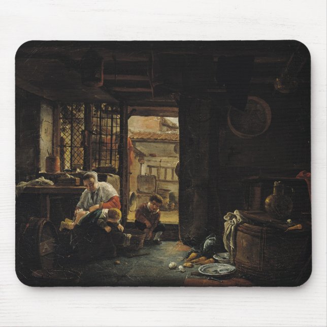 Rustic Interior Mouse Pad (Front)