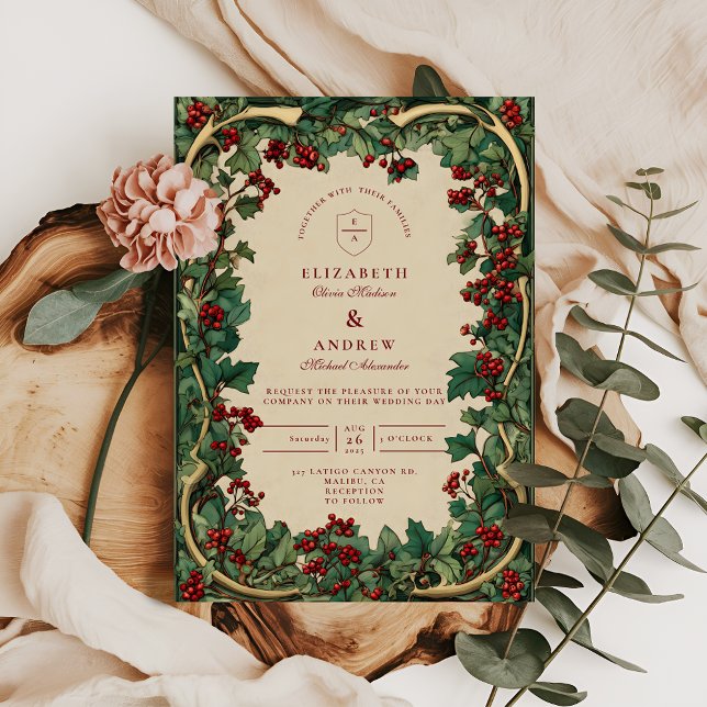 Rustic Ivy Romance Wedding Enclosure Card (Creator Uploaded)