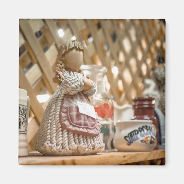 Rustic Kitchen Doll Magnet (Front)