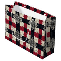 Rustic Knit Snowflake Plaid - Cosy Winter Boho