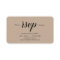 Rustic Kraft, Black Script, RSVP respond