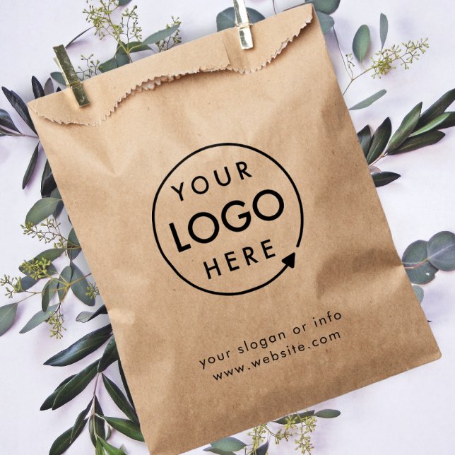 Rustic Kraft | Business Logo Modern Promotional Favour Bag (Creator Uploaded)