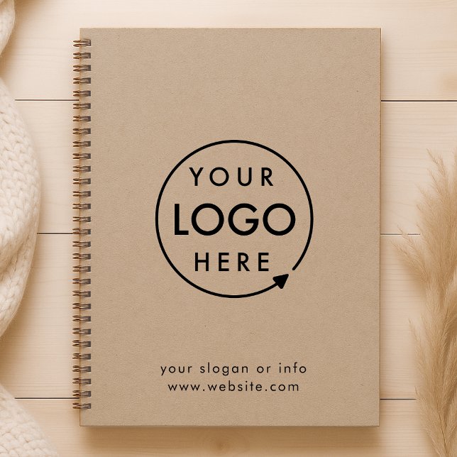 Rustic Kraft Logo | Business Modern Professional Planner (Creator Uploaded)