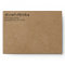 Rustic Kraft Paper Return Address Mailing
