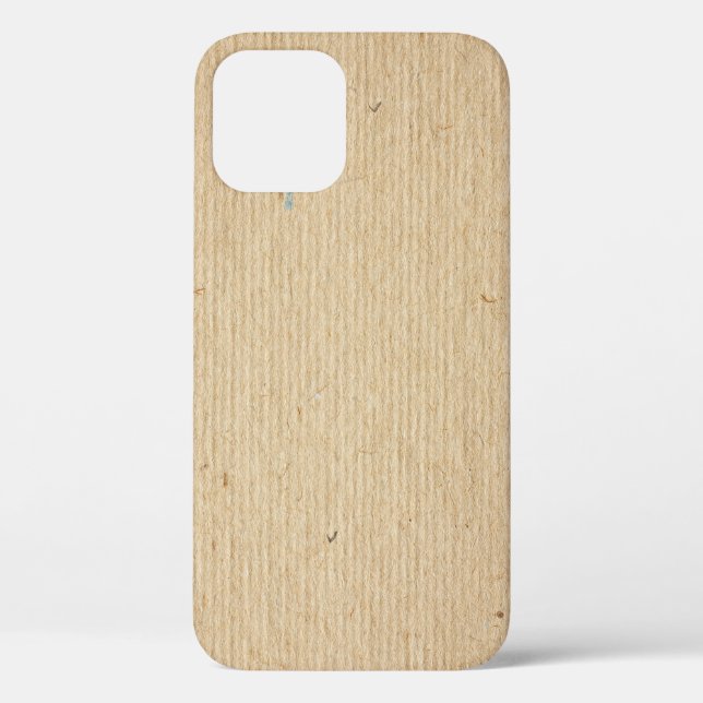 Rustic Kraft Paper: Textured Background. Case-Mate iPhone Case (Back)