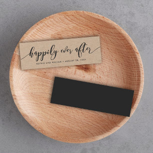 Rustic Kraft Relax Script Happily Ever After