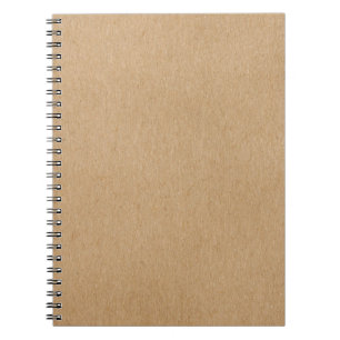 Rustic Kraft Simple Stylish Boho Notebook