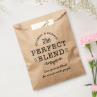 Rustic Kraft Vintage Perfect Blend Favour