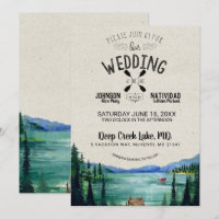 Rustic Lakeside Wedding