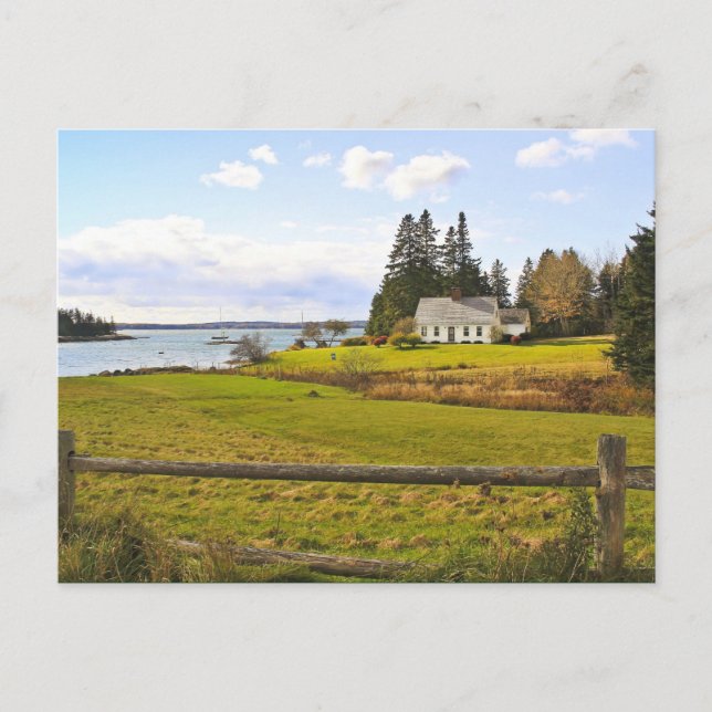 Rustic Landscape Postcard (Front)