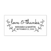 Rustic Laurels Wedding Favour