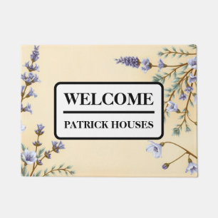 Rustic Lavender French Country Doormat