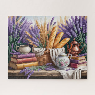 Rustic Lavender Jigsaw Puzzle