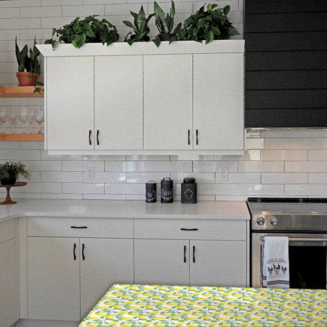 Rustic Lemon Pattern  for Kitchen Tablecloth (Creator Uploaded)