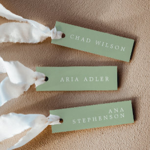 Rustic Lilac Coordinate DIY Wedding Place Cards