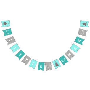 Rustic Little Man Party Banner