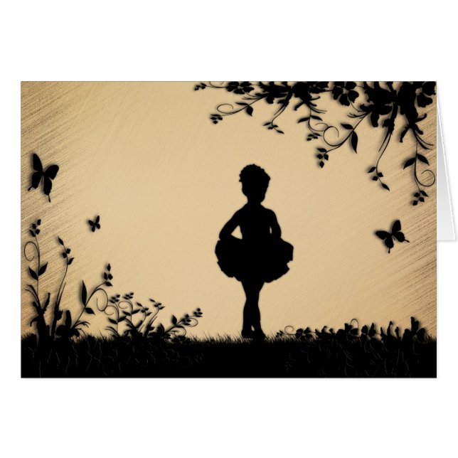 Rustic Littlest Ballerina (Front Horizontal)