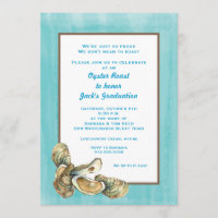 Rustic Lowcountry Oyster Roast Invitation