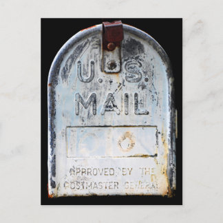 Rustic Mailbox Postcard