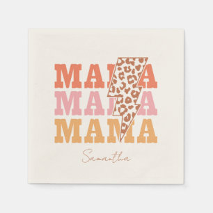 Rustic "Mama" Repeat Napkin