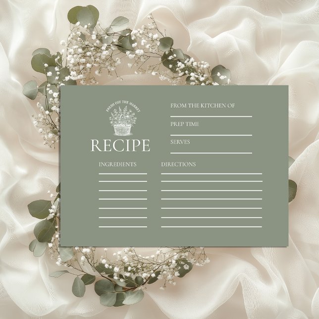 Rustic Market Garden Shower Enclosure Card (Creator Uploaded)