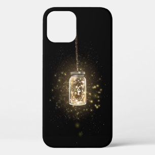 Rustic Mason Jars String Lights   Case-Mate iPhone 12 Case