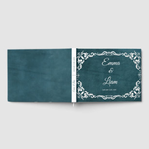 Rustic Mexican Wedding Guest Book 