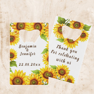 Rustic minimalist elegant modern sunflower wedding