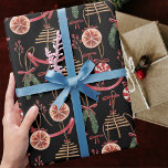 Rustic Modern Abstract Winter Christmas Pattern Wrapping Paper<br><div class="desc">Rustic Modern Abstract Winter Christmas Pattern Wrapping Paper</div>