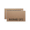 Rustic modern brown kraft paper handmade cardboard