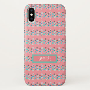 Rustic Modern Floral  iPhone X Case