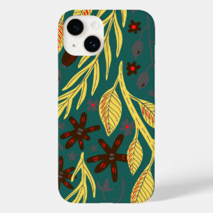 Rustic Monogram Floral  Case-Mate iPhone 14 Case